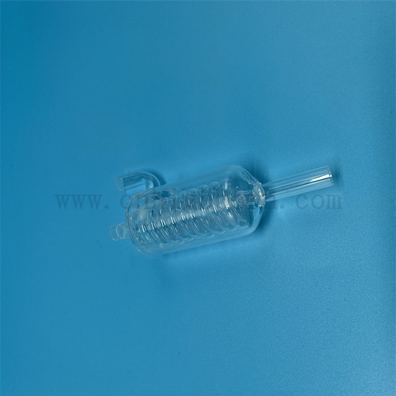 Настройка высокая температурная сопротивление прозрачная кварцевая стеклянная трубка прозрачная плавленое стекло из кремнезема