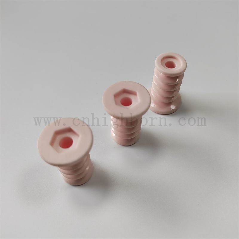 Износостойкий розовый Al2O3 Текстильный шкив.