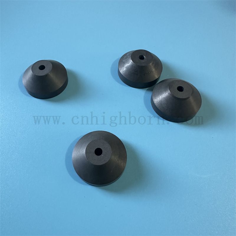 Изолятор бор карбид нерегулярной песчаной сопло настройка B4C Ceramic Bush