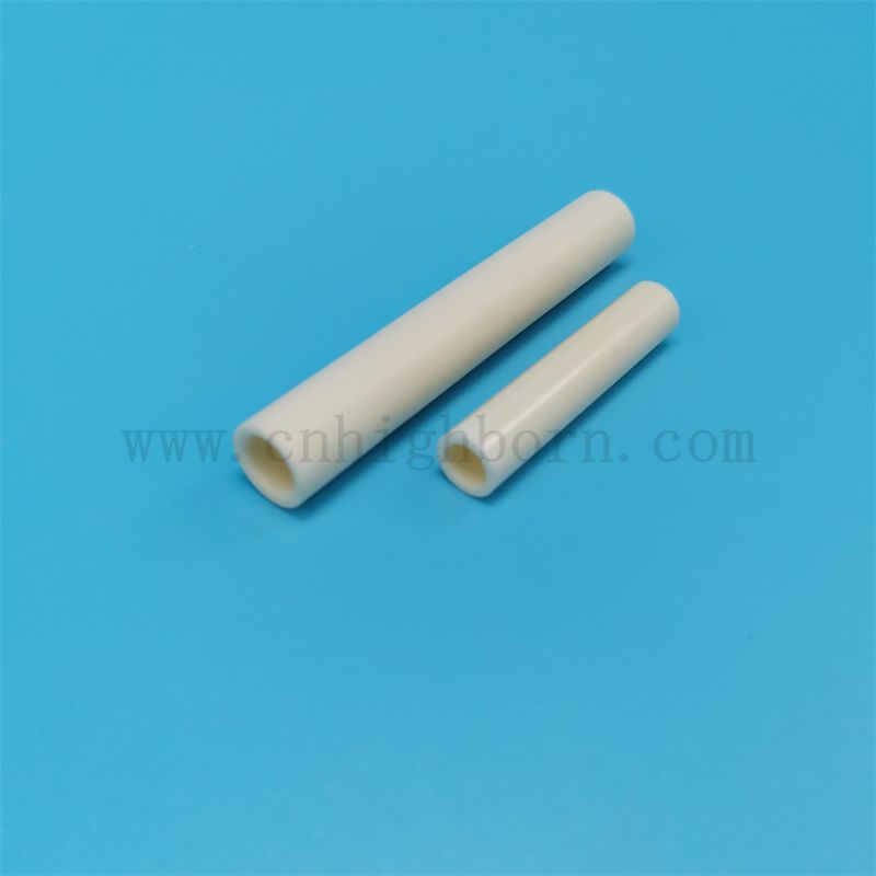 Полировка глинозем 95% 99% Al2O3 Текстильная керамическая трубка