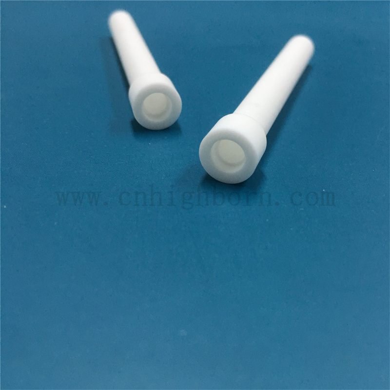 Легко обработанный обработанный стеклянный керамический макорный рукав с фланцем