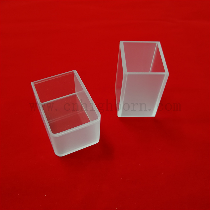 Лабораторная проточная ячейка УФ -оптическая стеклянная кювета для продажи спектрофотометр Кварцевая проточная ячейка