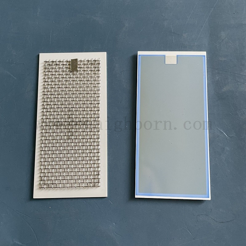 5 г/ч керамическая озоновая пластина с изгибом из нержавеющей стали для генератора озона в очистителях воздуха