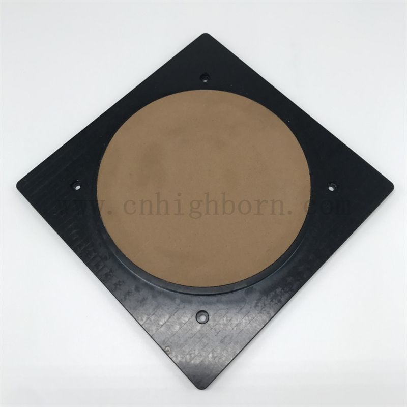 Настраиваемый керамический диск равномерно распределенной апертуру круглого пористого вакуумного патрона Al2O3 