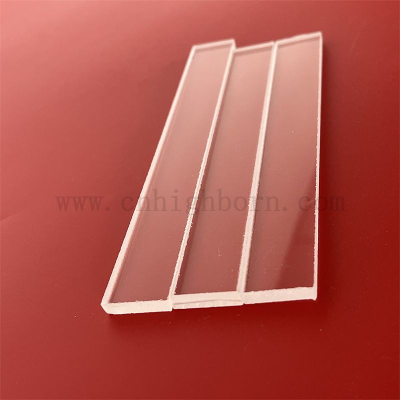 Химическая коррозионная стойкость прямоугольник прозрачный кварцевый стеклянный лист