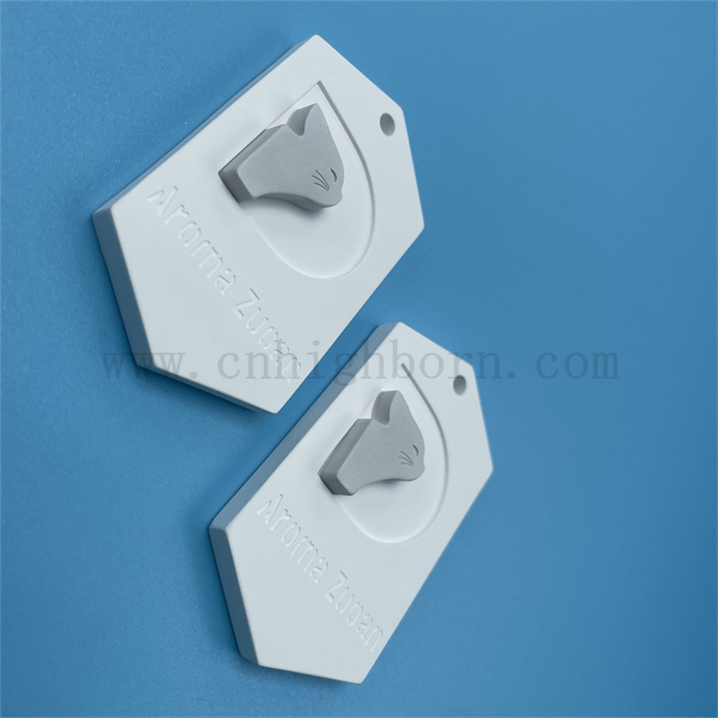 Индивидуальный логотип ароматизированный керамический аромат штукатурка для автомобильного аромата