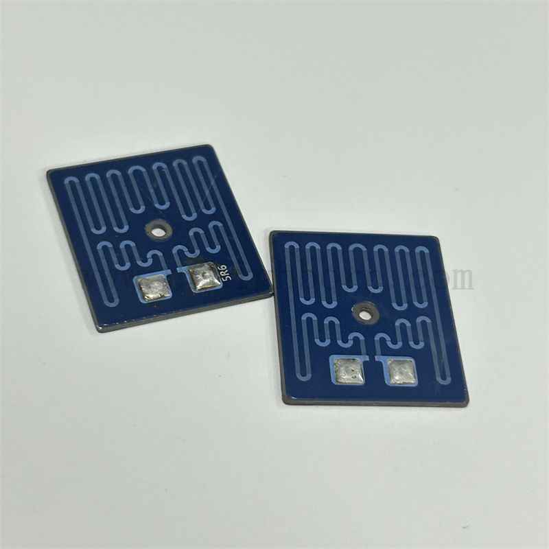 Высокая точность 96% глиноземной керамической подложки толстой пленки гибридной интегрированной платы