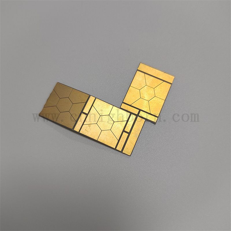 Индивидуальная алюмиция AL2O3 DBC DPC AMB Metallized Ceramic Substrate для электронного компонента