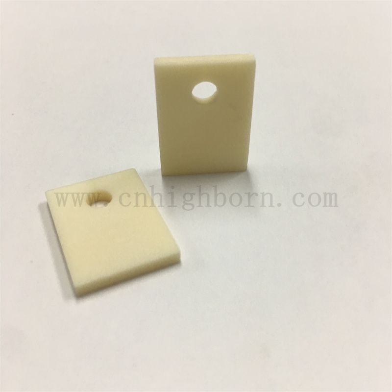 Индивидуальный 96% алюминий -оксид керамический алюмический подложка с отверстием