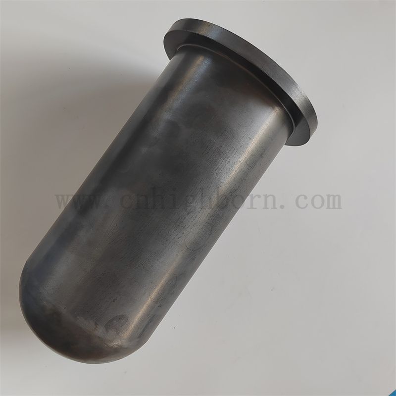 Одна концовая герметичная реакция, спекающая кремниевая карбидная труба SIC Ceramic Shrotection Tipe