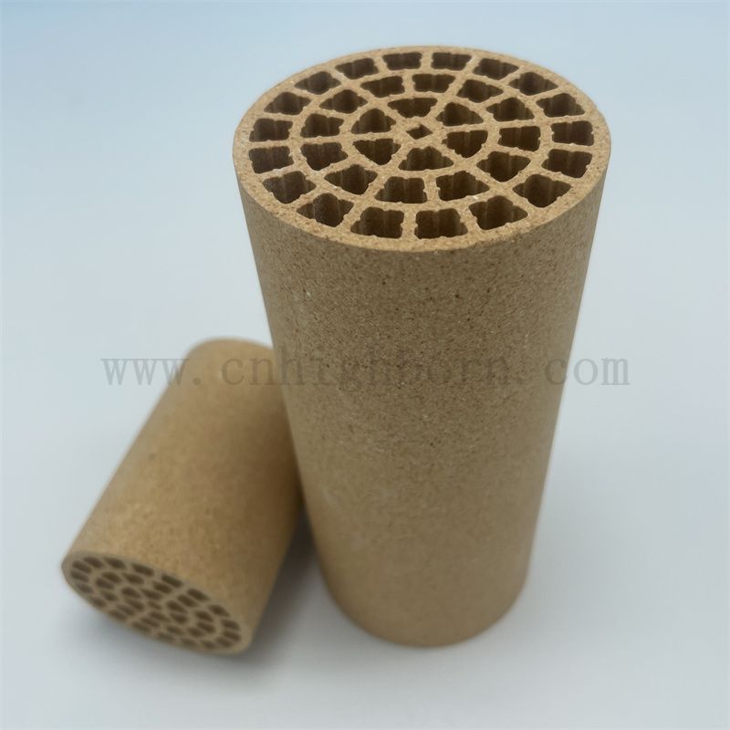 Электрическая отопительная отрасль горячий воздух нагрев ядра Оборотный керамический держатель Cordierite Cordierite