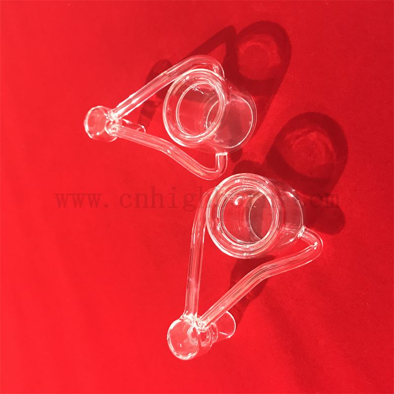 Высокая резистентная адаптированная форма полированная прозрачная тепловая ноготь Кварца 