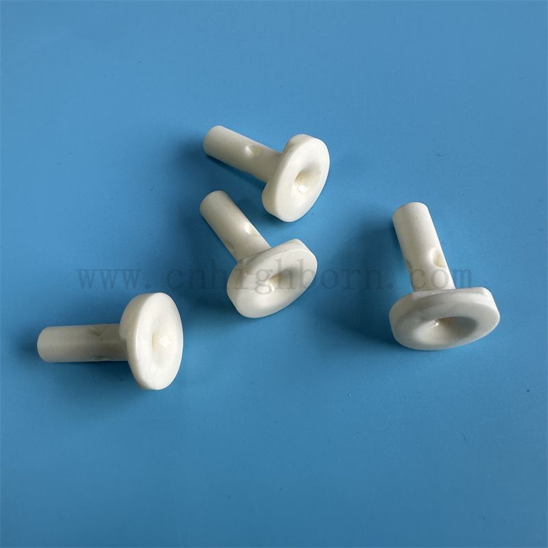 Электрическая изоляционная точность 99,85% текстильный керамический штифт алюминия Al2O3