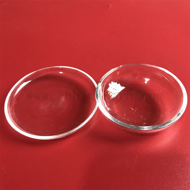 Индивидуальная стеклянная посуда прозрачная теплостойкость кварцевого кремнезема культура Петри Блюдо