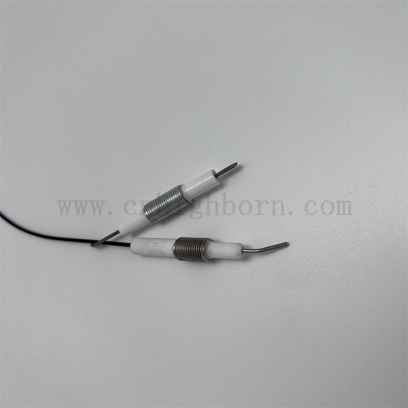 95% Al2O3 Армический керамический котел зажигающий электрод пьезоэлектрический керамический уровень жидкости воспламенитель