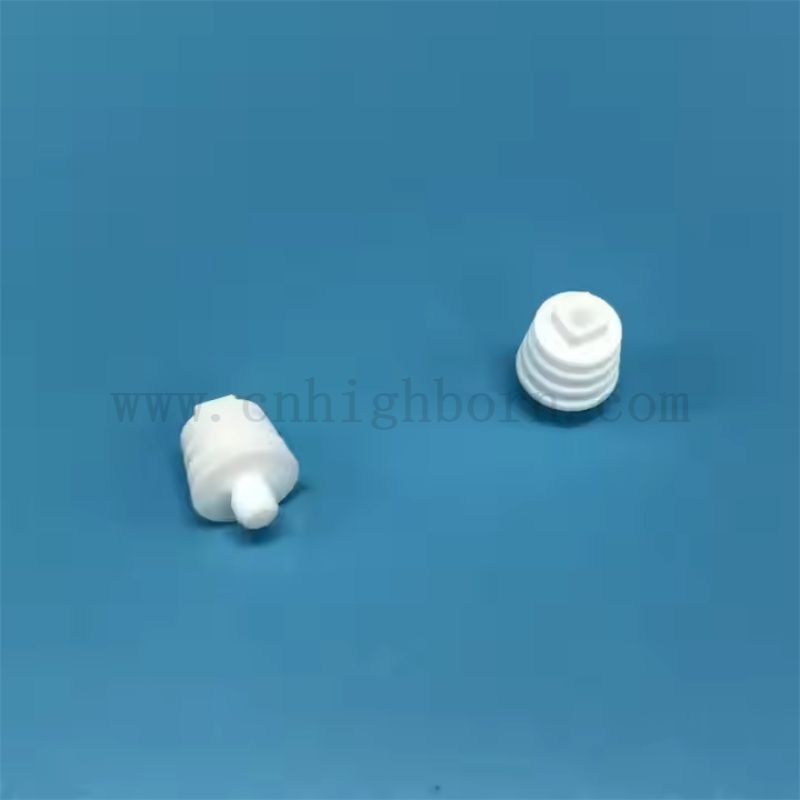 Высокая точность стеклянные керамические детали M4 Macor Vint