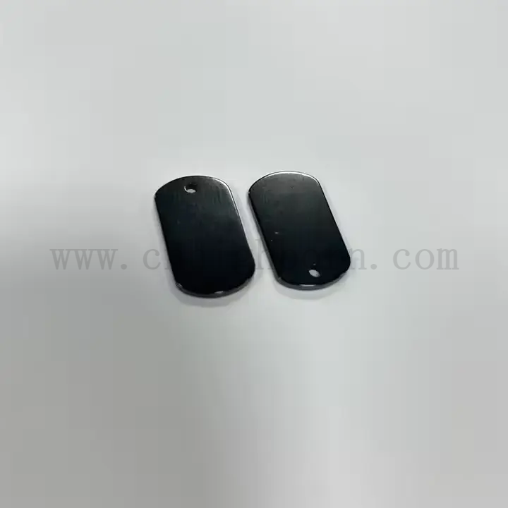 Индивидуальная черная цирконная тарелка полированная керамическая кусок Zro2