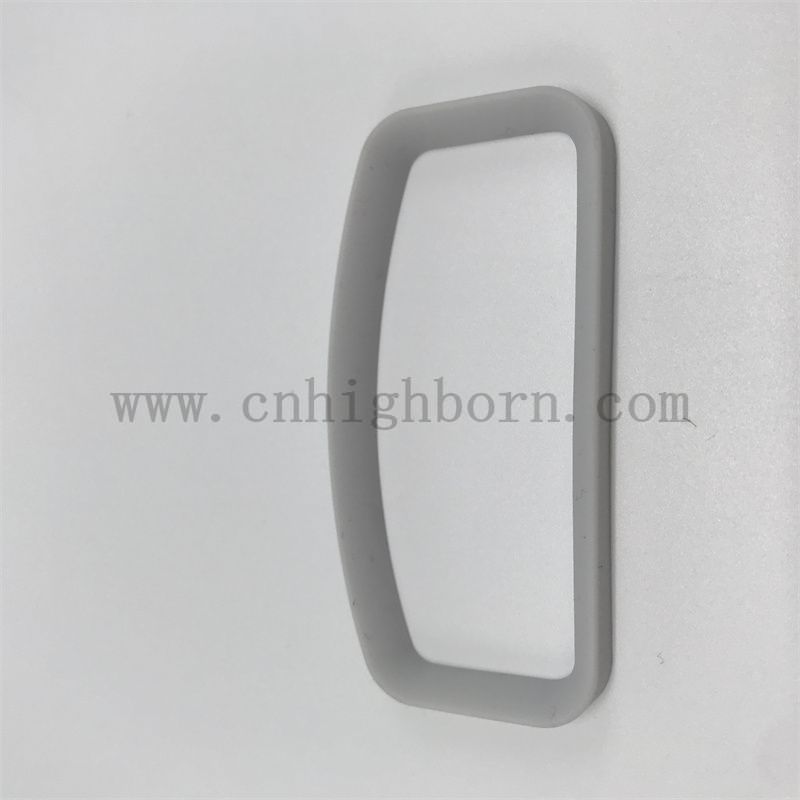 Пищевые мягкие силиконовые резиновые уплотнения с серым цветом высокого температурного силиконового кольца