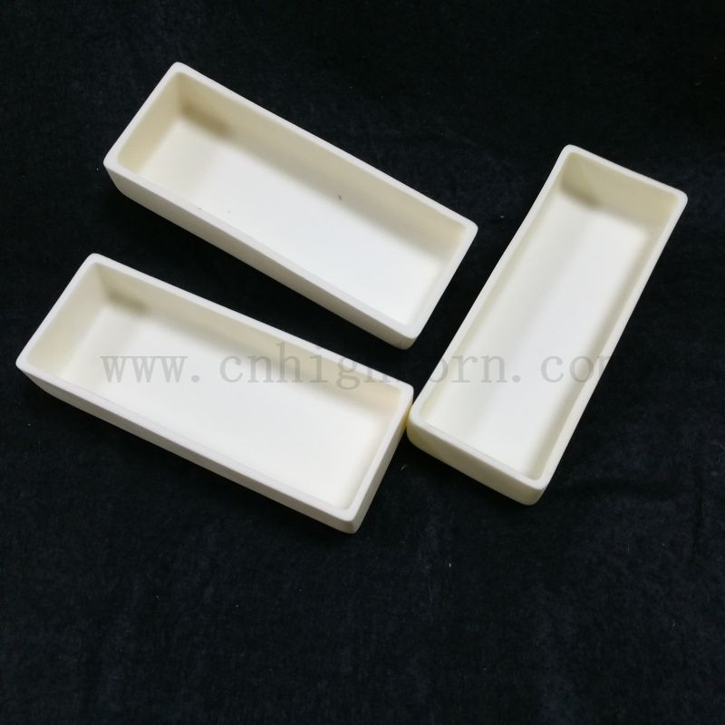 Рефрактерный Corundum Ceramic Boat Boat 99% Al2O3 Керамический нагреватель
