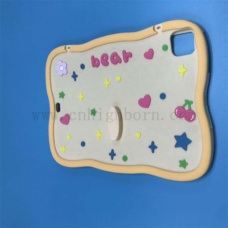 Индивидуальная оболочка мягкой накладки желтый милый рисунок Силиконовый резиновый защитный чехол 