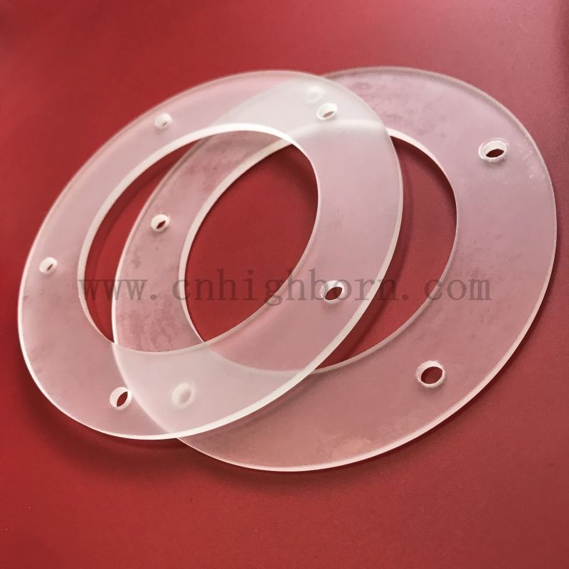 Морозный кварцевый фланце