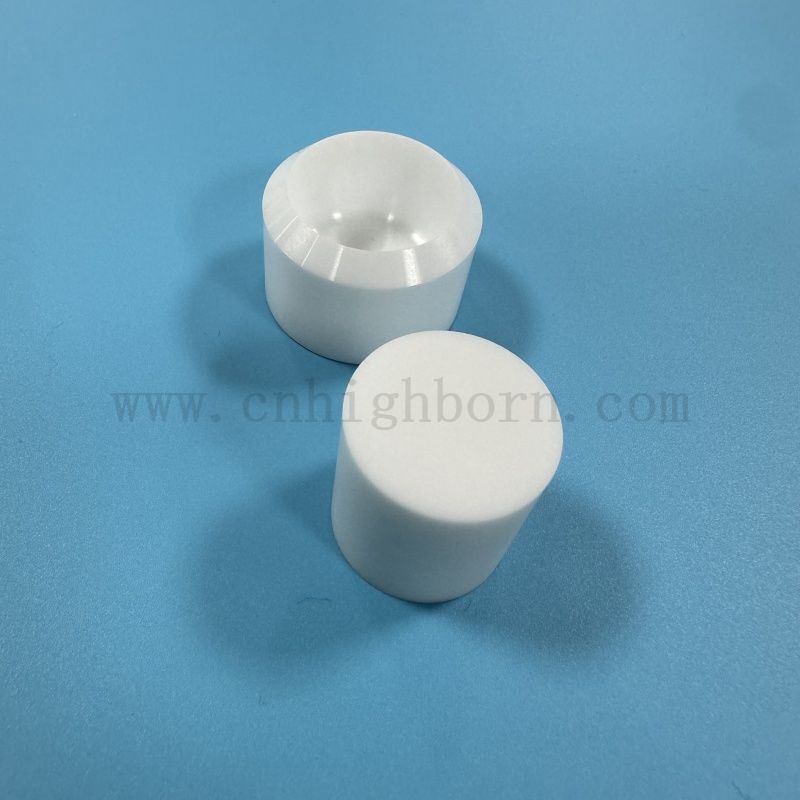 3 моль иттрия стабилизировал Zro2 Ceramic Malling Crucible Циркониевый горшок с хорошей полированной поверхностью