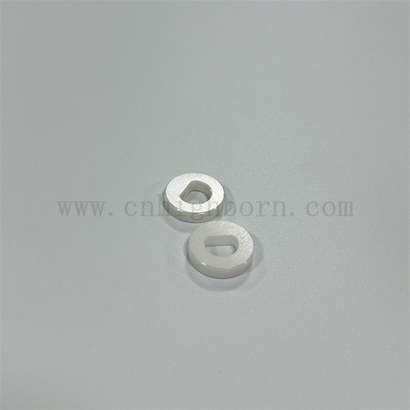 Поверхностное зеркало Полировка циркония кольцо изолятор белая керамическая пластина Zro2