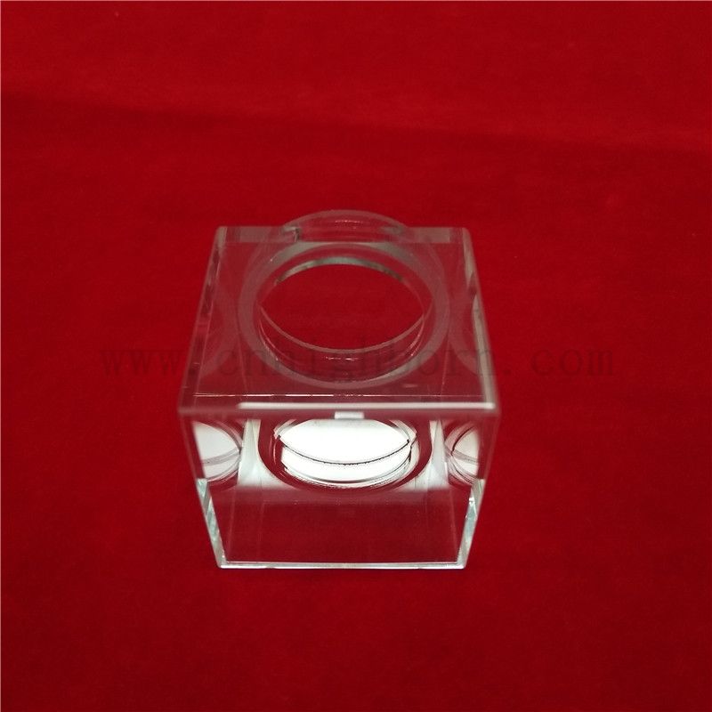 Лабораторная посуда заводские цены на ячейка УФ -спектрофотометра Кварцевая стеклянная кювета