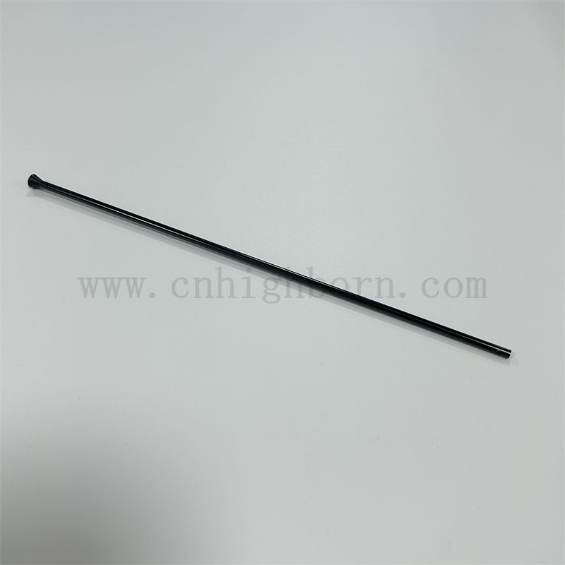 Пользовательский черный керамический стержень /стержень с оксидом циркония с высокой твердостью устойчив к коррозии