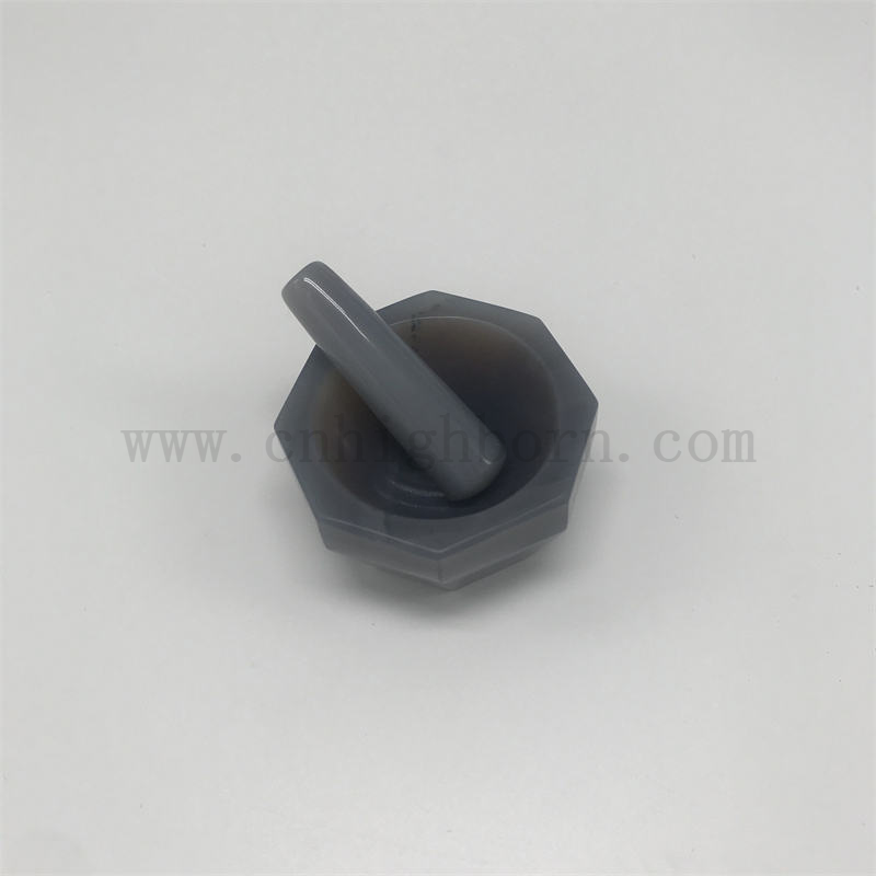 Высокая твердость натуральная минометный раствор и пестик для лабораторного и фармацевтического измельчения