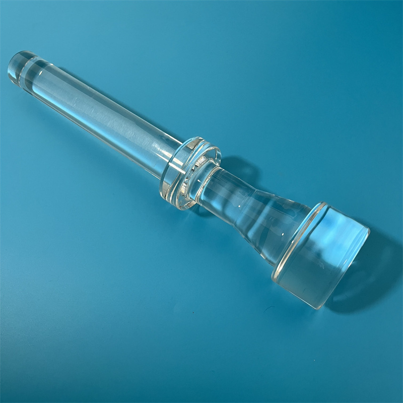 Прозрачная теплостойкость индивидуальная кремничная стеклянная стержень 