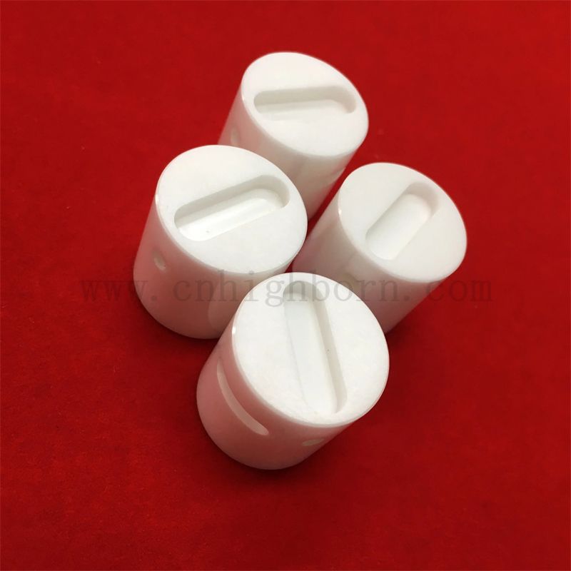 Точная обработка Zro2 Заготовка из циркония керамическая канавка