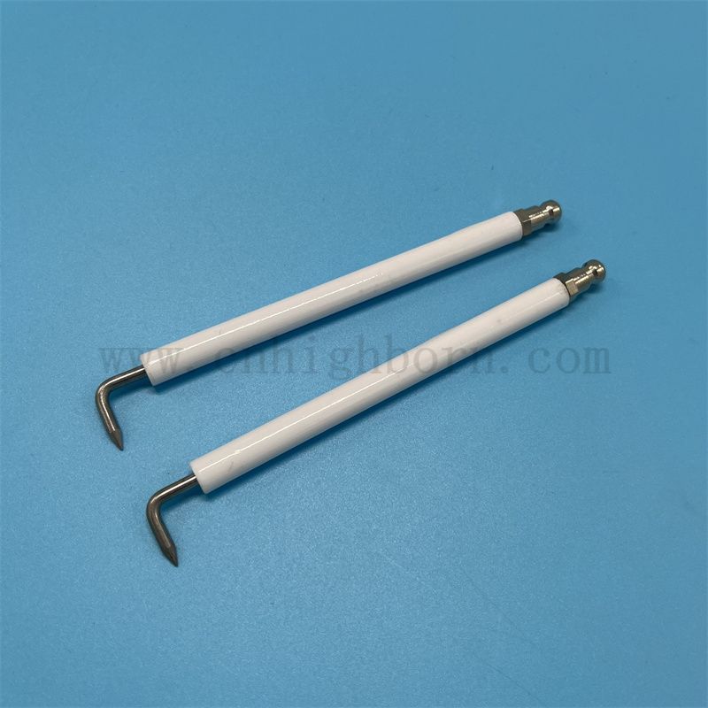 95 Электрод зажигания зажигания глинозема глазированный изолятор Al2O3 керамическая зажигание зажигания зажигания зажигания