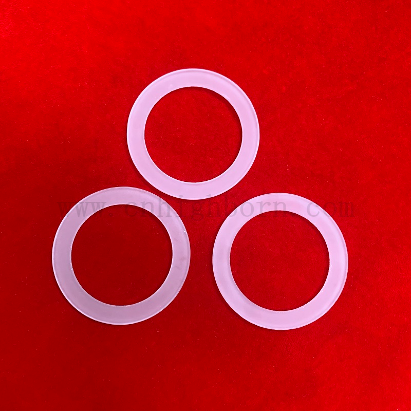 Индивидуальный теплостойкий стеклянный стеклянный фланце