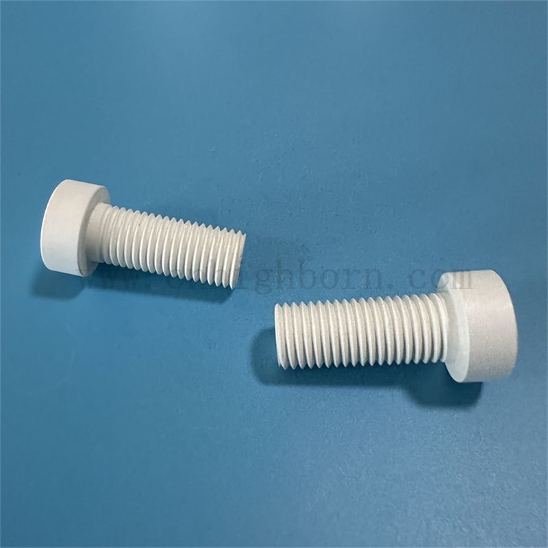 Горячий прессоющий бор нитрид керамический болт винт BN Изолятор для промышленности