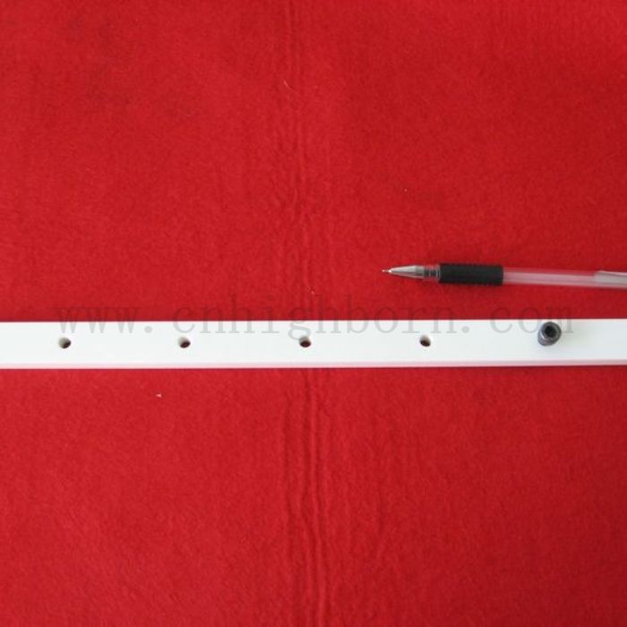 Высокая износостойкая циркониея Zro2 Керамическая канавка для свинцовых стержней Линейный гид