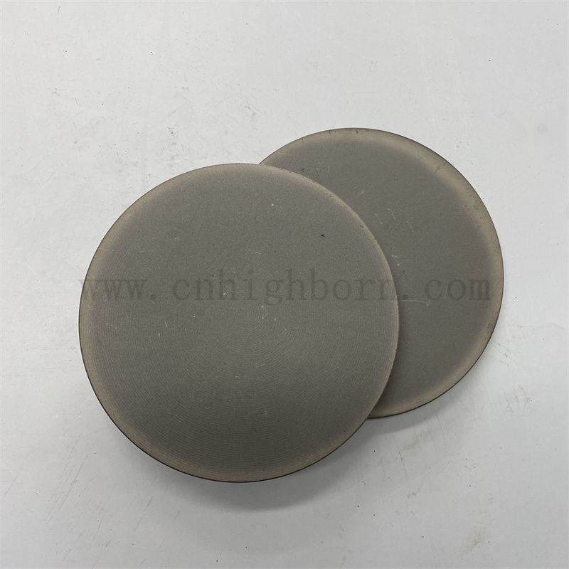 Индивидуальная высокая твердость диска диска силиконовой карбид керамическая круглая пластина