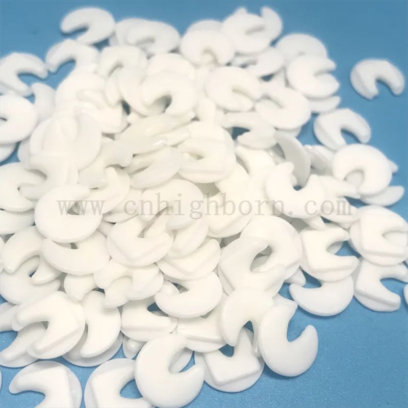 Промышленные индивидуальные 99% Al2O3 Текстильные керамические кусочки изноша