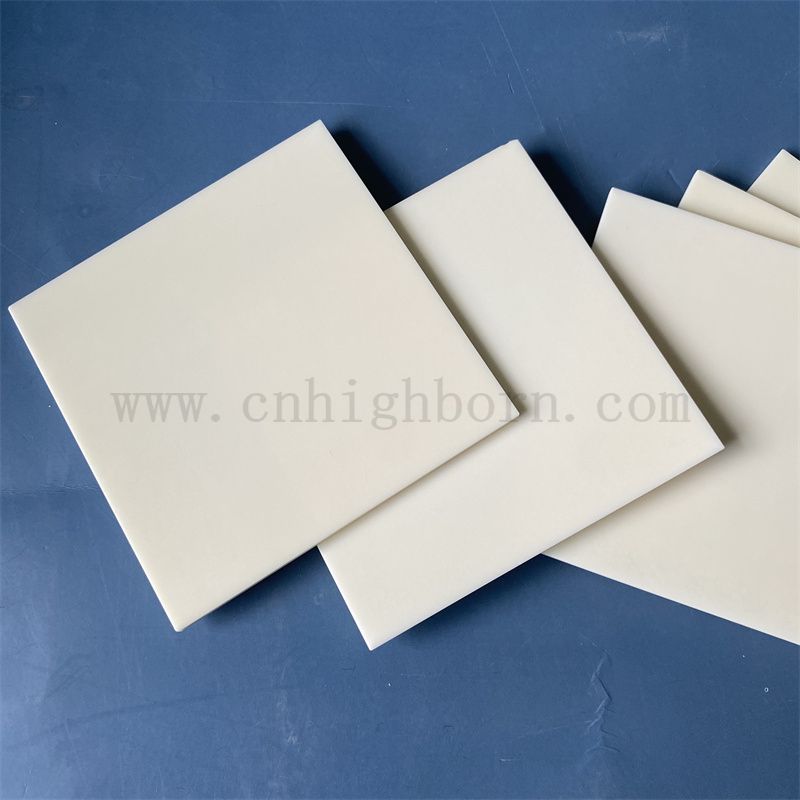 Полированная 99% Al2O3 Керамическая электрическая изоляционная пластина Апломиней