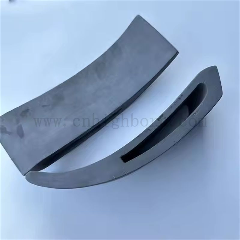 Рефрактерные SSIC Структурные детали кремниевые карбид керамическая изоляционная пластина