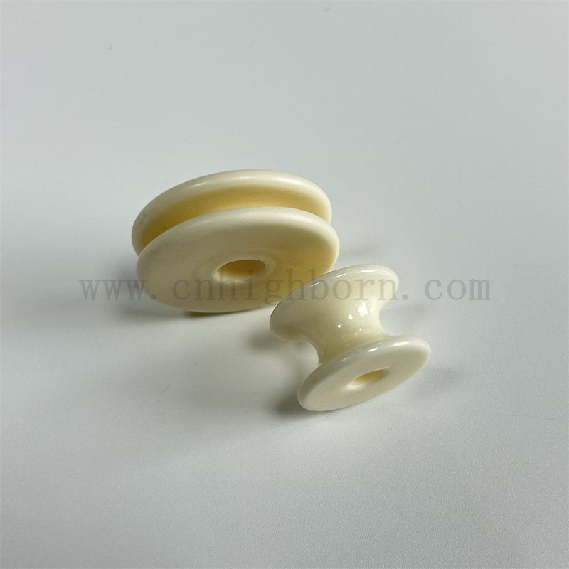 Износостойкий алюминий текстильный керамический эйлет al2o3 Керамическая пряжа проволочная нить направляющая ролик прядильный механизм