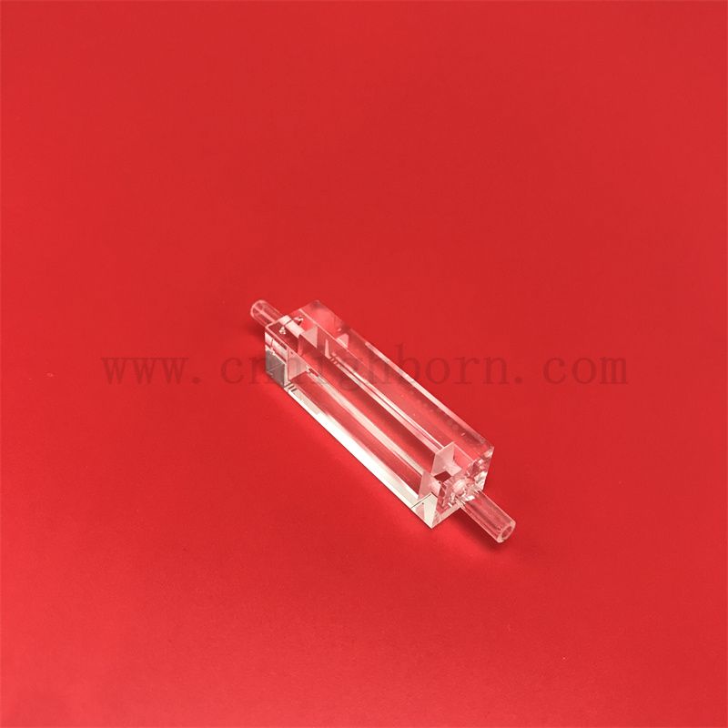  Лабораторные стеклянные полупроводниковые чистые кварцевые стеклянные кювета