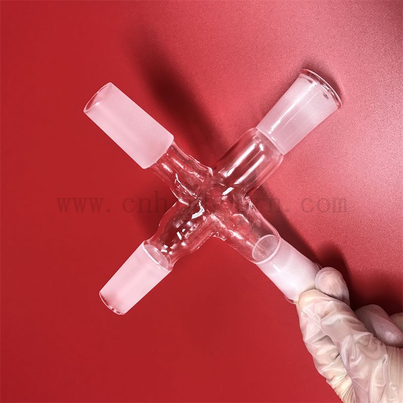 Лабораторная замороженная коррозионная коррозионная индивидуальная прозрачная кварцевая стеклянная трубка