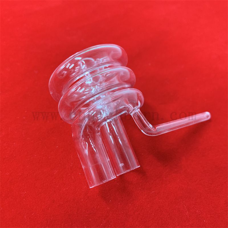 Теплостойкость индивидуальная прозрачная кусочка кремничной стеклянной трубку