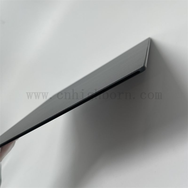 Высокотемпературная квадратная черная микрокристаллическая нагревательная керамическая стеклянная пластина