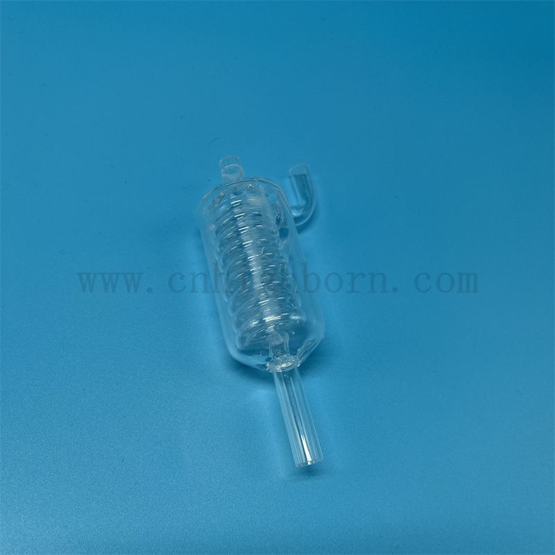 Настройка высокая температурная сопротивление прозрачная кварцевая стеклянная трубка прозрачная плавленое стекло из кремнезема