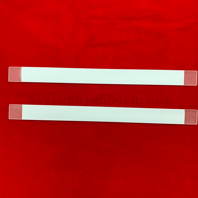 Керамическая пленка с покрытием прозрачная пластинка кремной кварцевой стеклянной тарелки