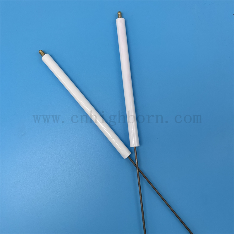 95 Alumina Igniter Индивидуальная газовая плита Al2O3 Керамическое зажигание