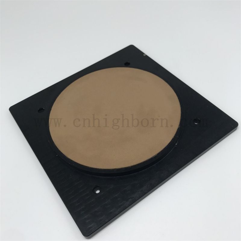 Настраиваемый керамический диск равномерно распределенной апертуру круглого пористого вакуумного патрона Al2O3 