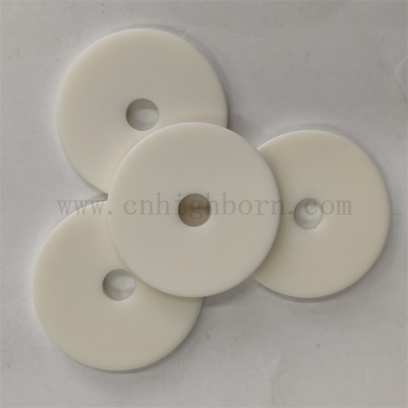 Индивидуальная поверхностная полировка глиноземной керамической диск AL2O3